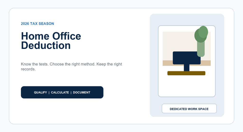 Home Office Deduction - 2026 tax season guide